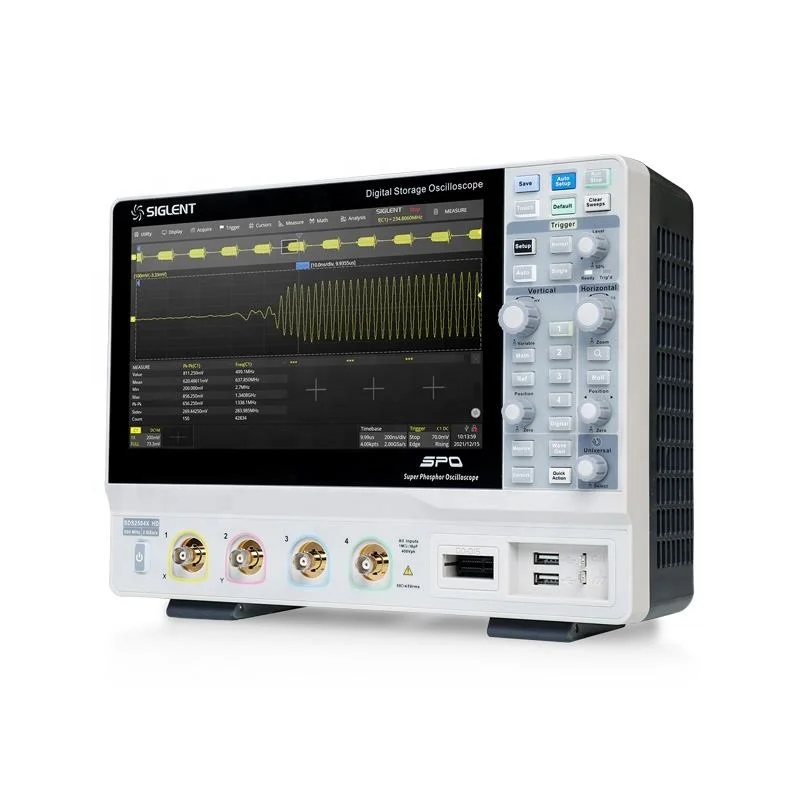 Siglent SDS2104X/SDS2204X/2354X HD 4 kanał, 100MHz-350MHz 12Bit 2 GSa/s fluorescencyjny cyfrowy oscyloskop