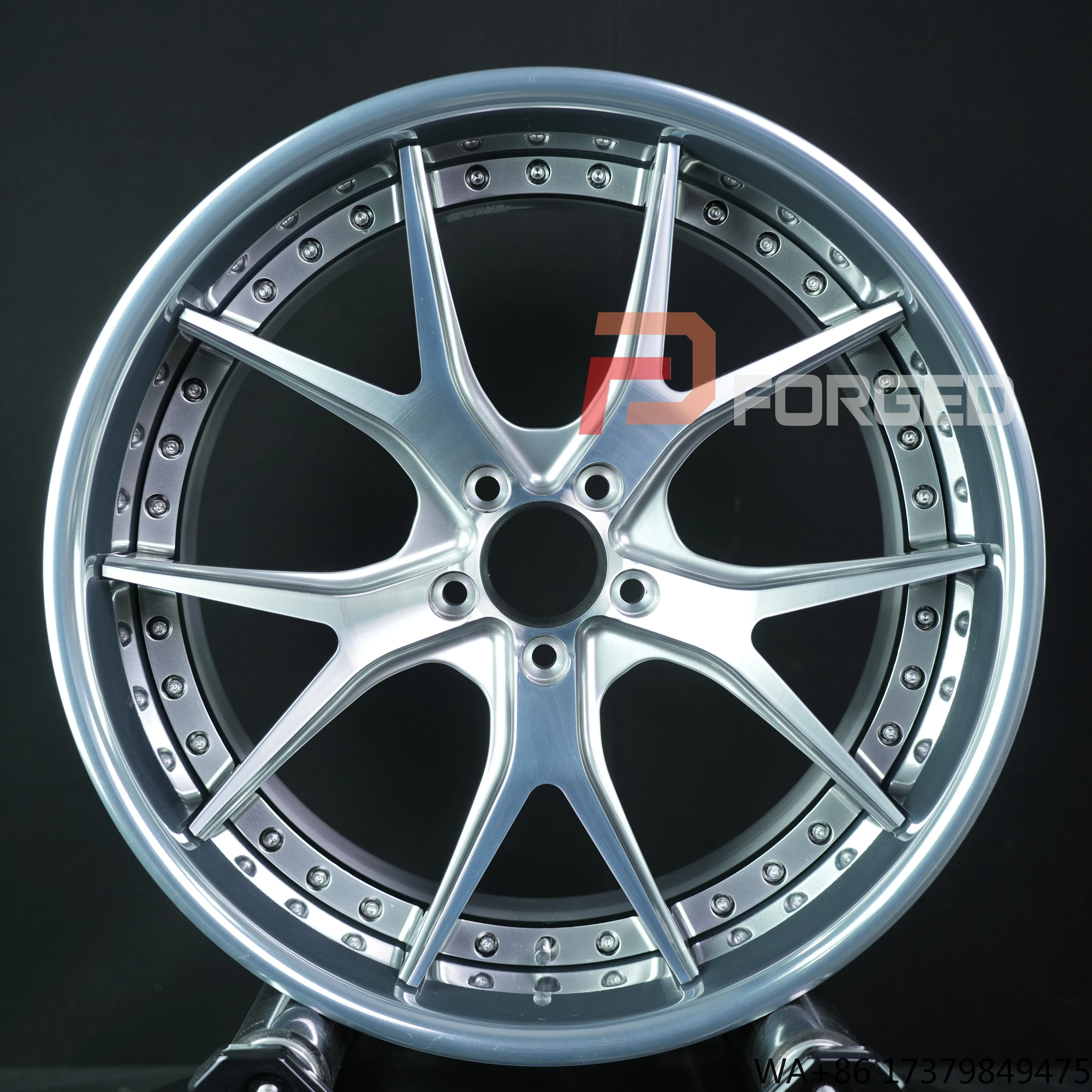 

Custom 2-piece Forged Alloy Wheels for Mercedes-Benz CL55 AMG GT CLA CLS BMW M4 M3 3 Series X3 X5 G80 G82 G87 Audi A4 A6 Q5 Rs4