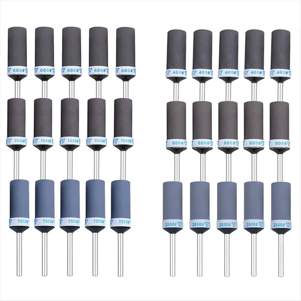 【Limited Offer】30PCS Sanding Drums for Rotary Tools Accessories, Sanding Bits Kit for Sanding Bands with 1/8 Inch Shank