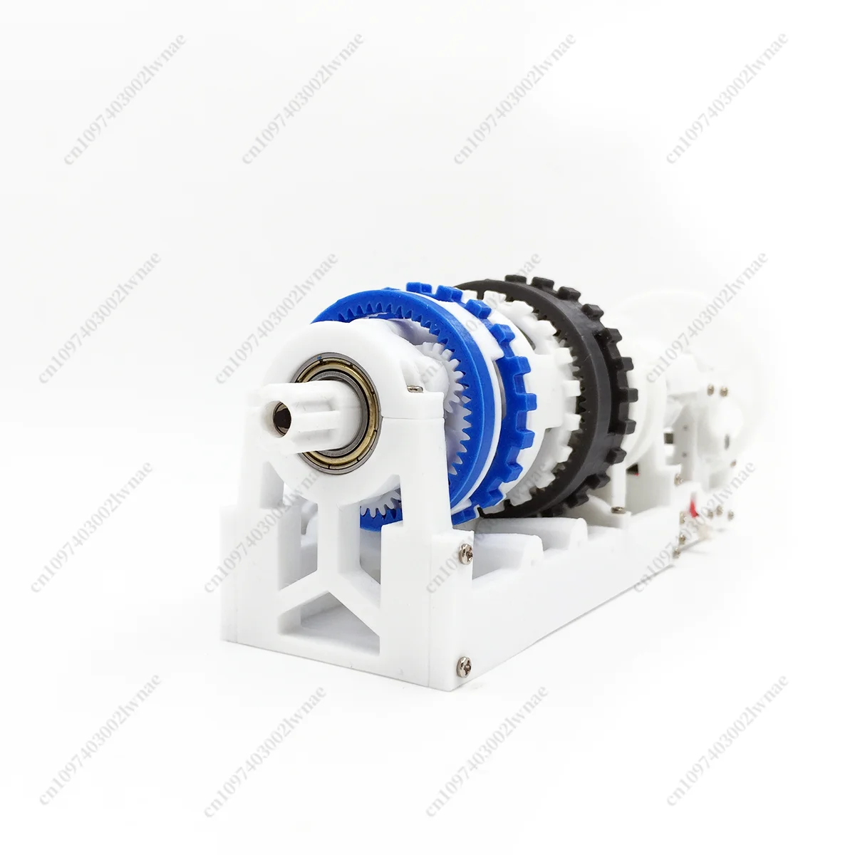 3D Printed Model Car 6AT Transmission Planetary Gear Set Model, 6 Forward and Reverse Gears with Multi-disc Clutch