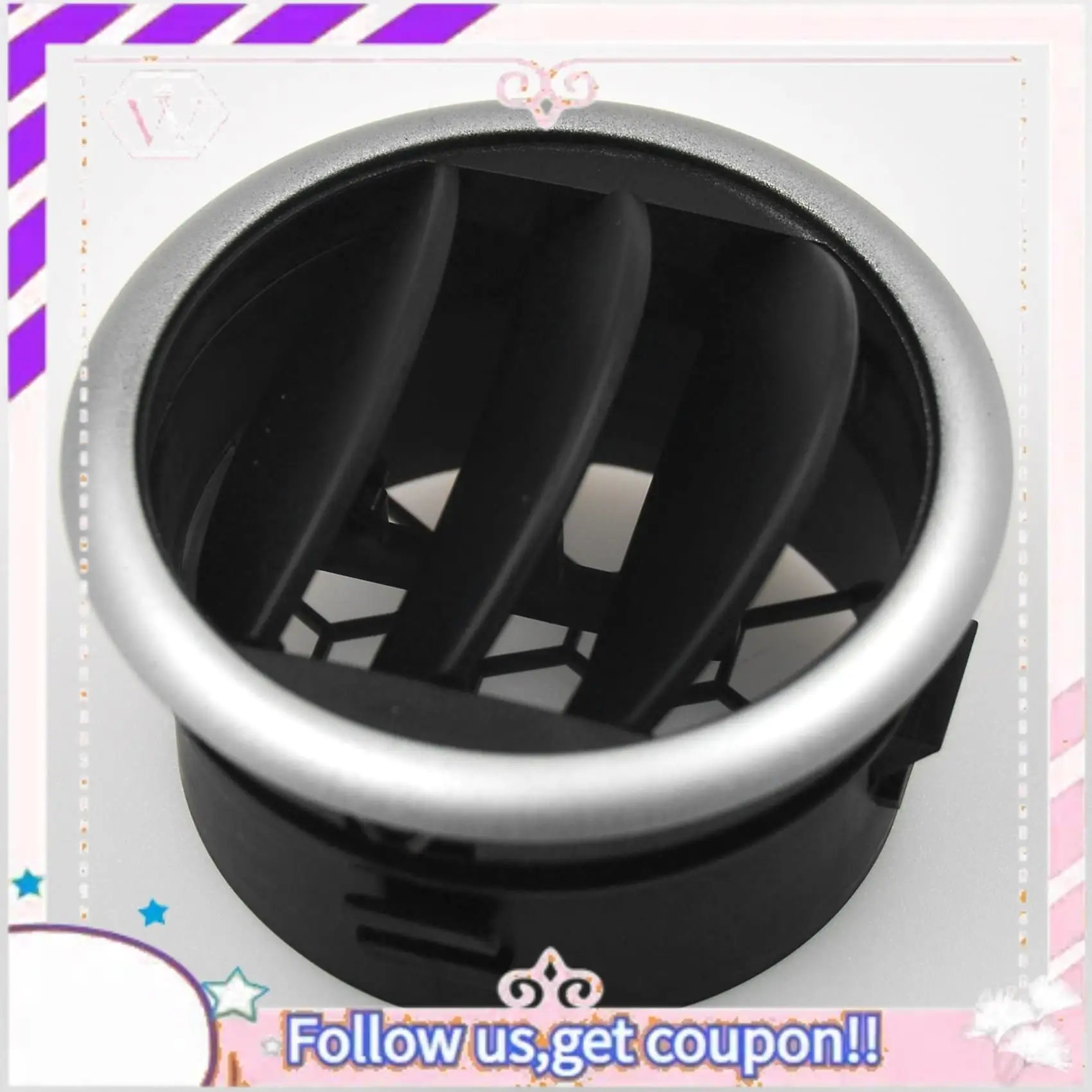 A76T-Car Vent Auto Car Dash Dashboard A/C เครื่องทำความร้อนช่องระบายอากาศเครื่องปรับอากาศกระจังหน้า Deflector Fit สำหรับซูซูกิ SX4 2005-2013