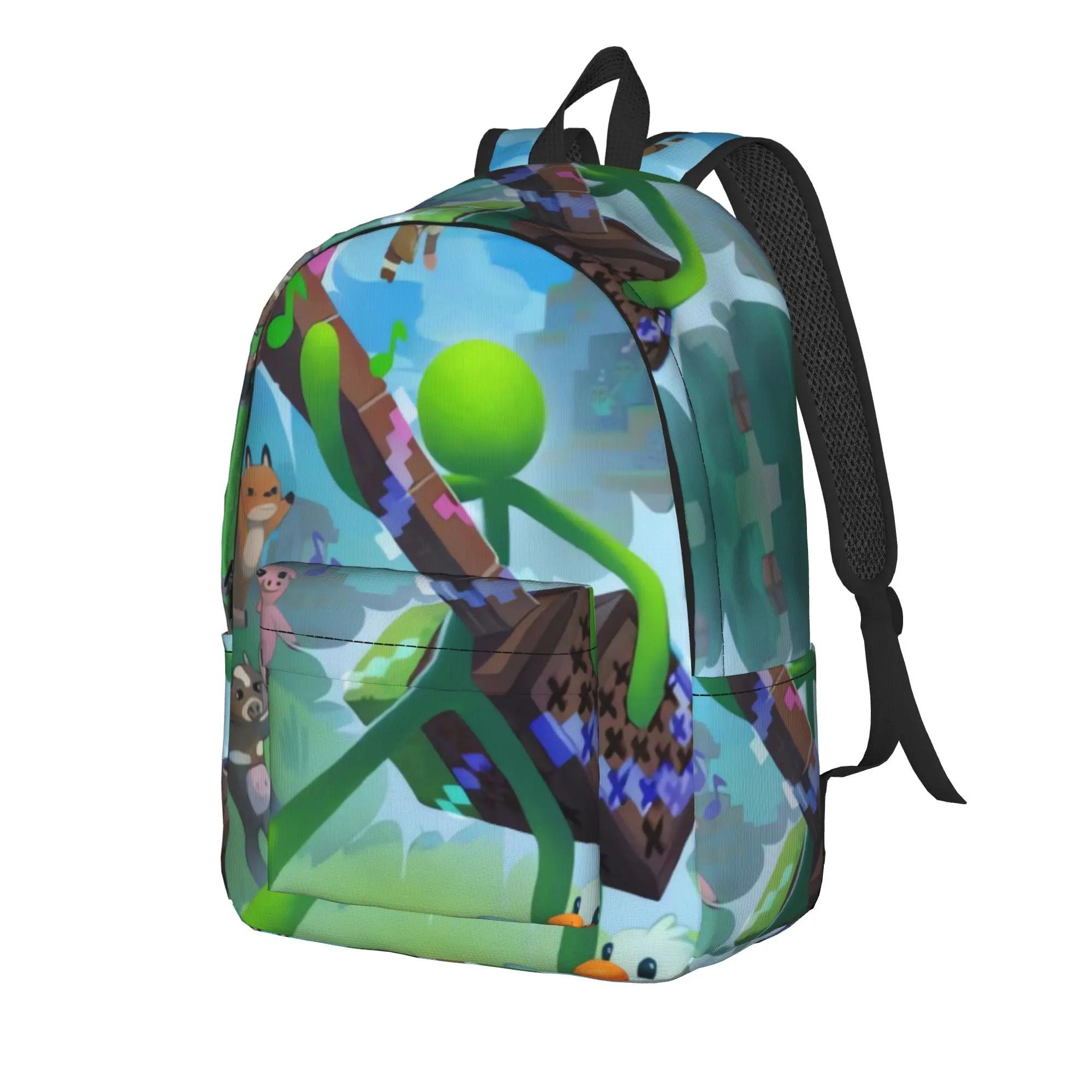 Popular Youthful Backpack Boy Girl Funny Cool Alans Beckers Lightweight Backpacks Polyester Fashion School Bags Rucksack