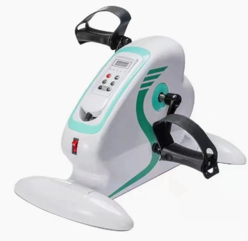 2nd Gen Elderly Home Rehabilitation Trainer, Electric Pedal Exerciser, Upper & Lower Limb Hand Leg Training Equipment