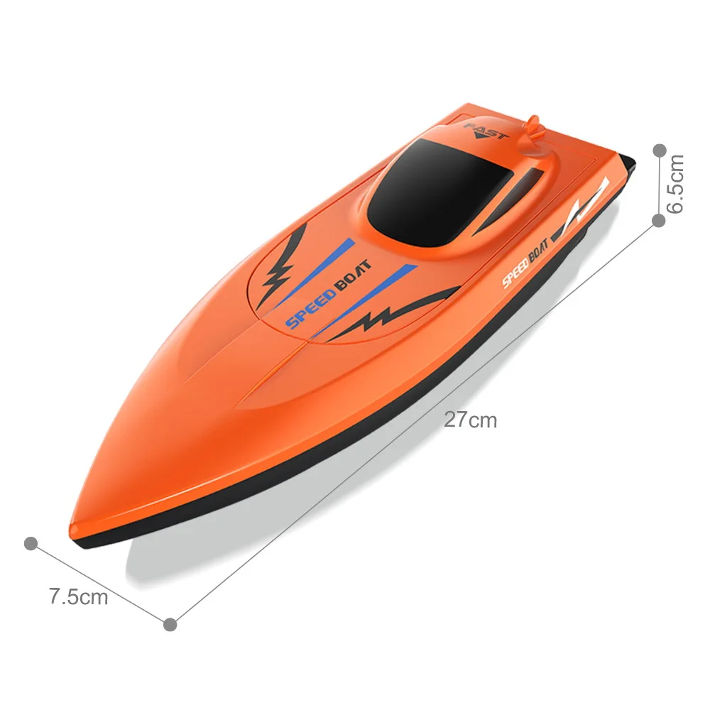 高速 RC ボート リモート コントロール - 防水子供用プール レーシング おもちゃ 屋外の湖や池用 子供 男の子への誕生日プレゼントに最適