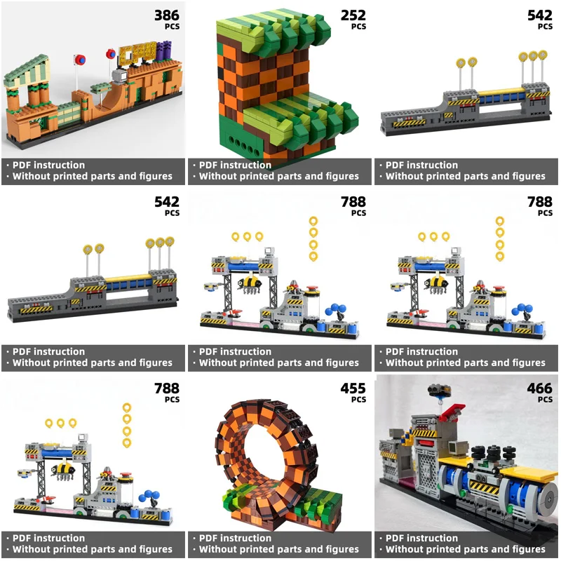 

Интеллектуальные просветительские блоки Wind Building, простая сборка и веселый паркур, креативные комбинированные скоростные строительные блоки.