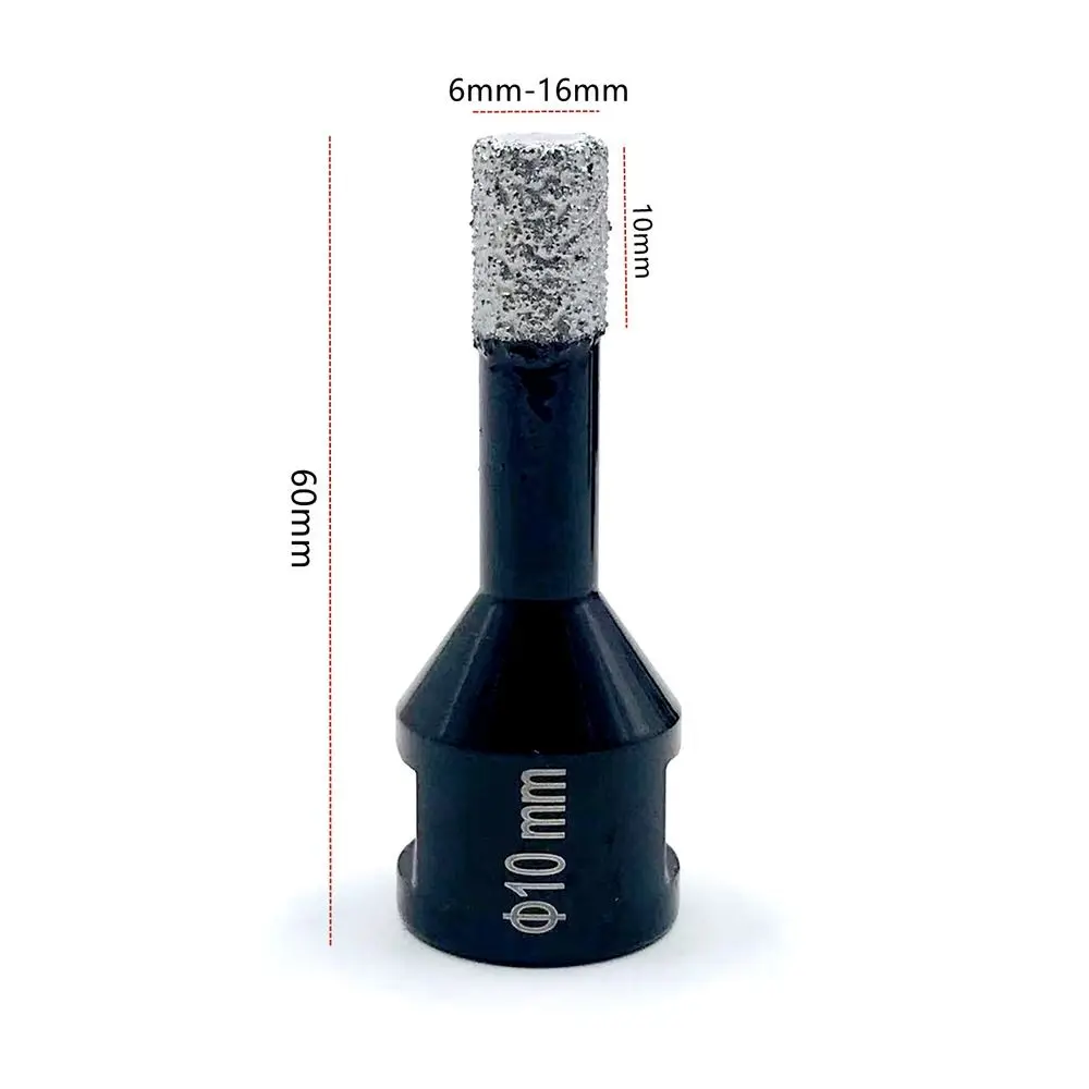 6mm-25mm Próżniowy gwint M14 Otwieracz do otworów Diamentowe wiertło rdzeniowe Szlifierka kątowa Wiertło do płytek ceramicznych Granit Marmur — zdjęcie 7