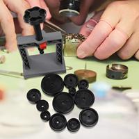 Watch Press Tool Set, Professional Bench Tool Bezel Press Case, Watch Back Closer for Men, Beginners, Adults, Jewelry Shop,