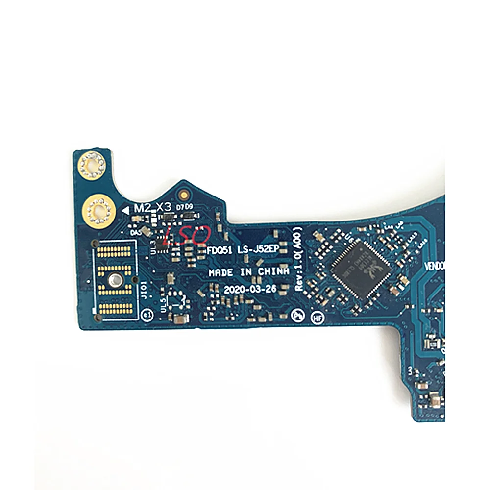 LS-J52EP Voor Dell Alienware M15 R3 R4 Audio Usb Board CN-01RM3Y 1rm3y 100% Test Ok