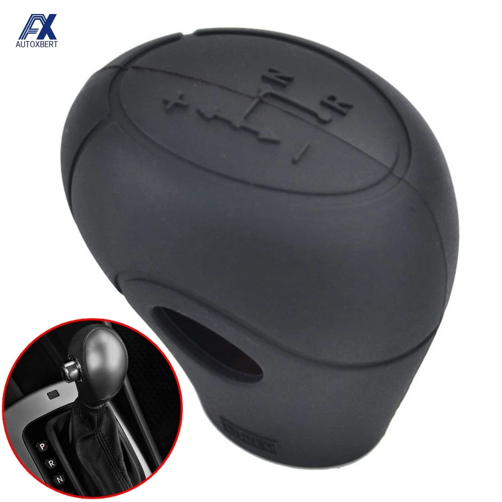 Car Shift Gear Switch Knob Cover Skin For Kia Rio 2011-2017 Silicone Gear Shifter Head Lever Case Protector