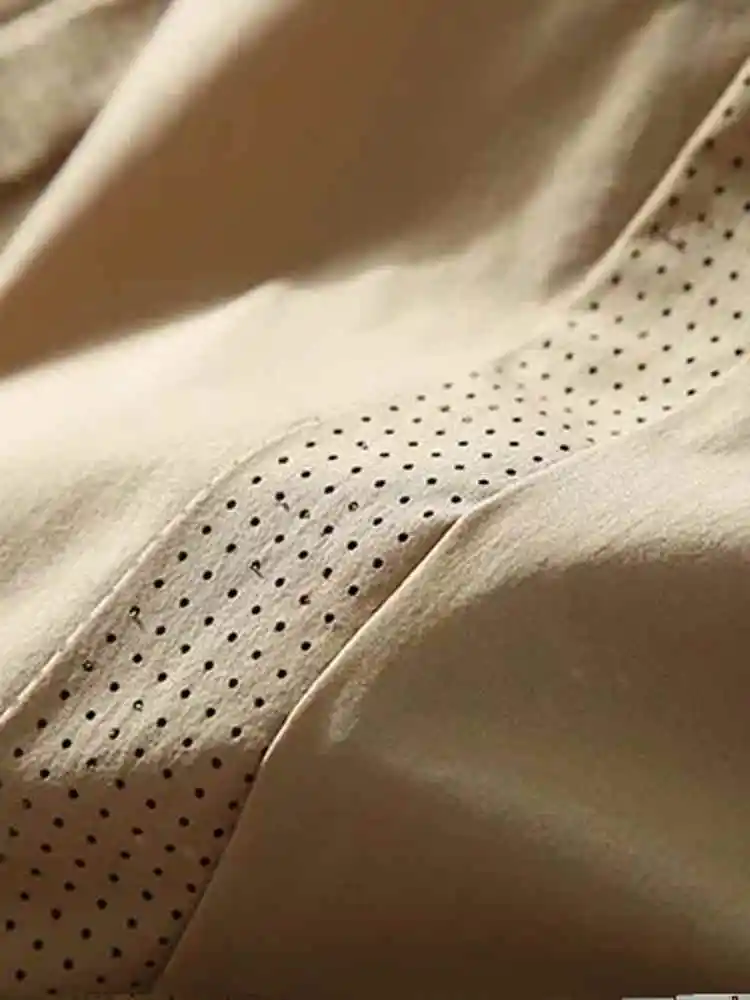 

Men's Faion Sports Loose Fit Casual Pants Laser Perforated Breathable Qui Dry Waterproof Straight Leg mid Waist Long Trou...