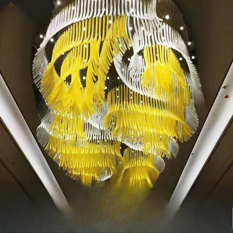 

Creative hotel large lamp banquet hall ceiling lamp hotel