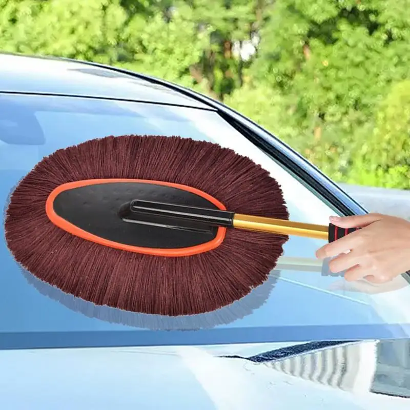 

Car Washing Brush Car Wash Mop Cleaning Brush Car Washer Brush Washing Car Tools Truck Wash Brush Dust Remover With Retractable