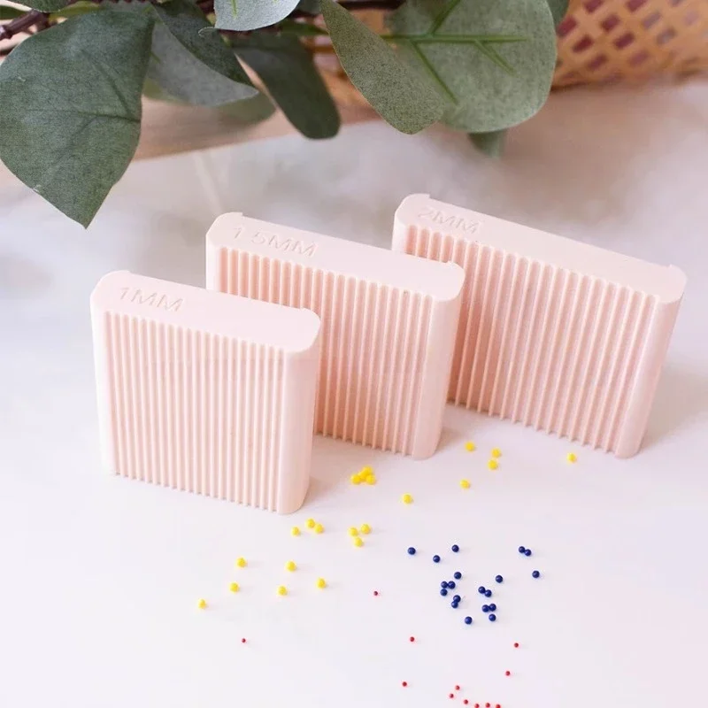 Polymer Clay Ball Rub Mold 1-5MM Rolling Strip Mold DIY Earrings Jewelry Rolling Clay Strip/ Ball Rub Polymer Clay Tool