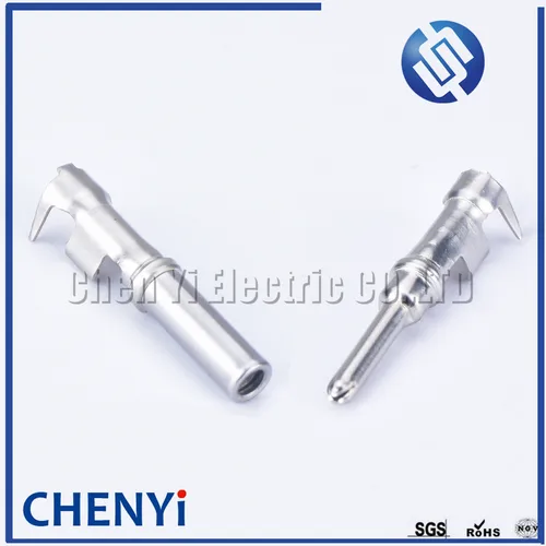 Terminal de alambre de crimpado DTP Deutsch, conector automático, Pin de Metal 1060-12-0122 1062-12-0122 para motor de coche 14-20AWG, 20 Uds.