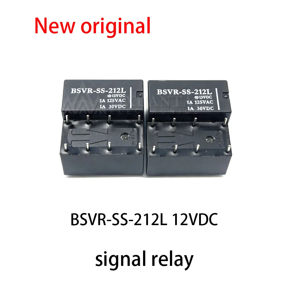 5pcs~10Pcs New BSVR-SS-212L 12VDC Signal relay 8-pin 12V 1A