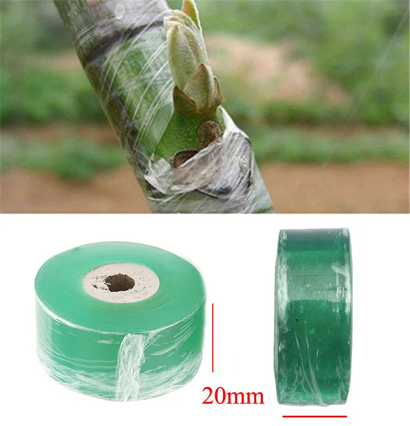 Roll Grafting Tape Garden Tools Nursery Fruit Tree Secateurs Engraft Branch Gardening Bind Belt PVC Tie Tape B3