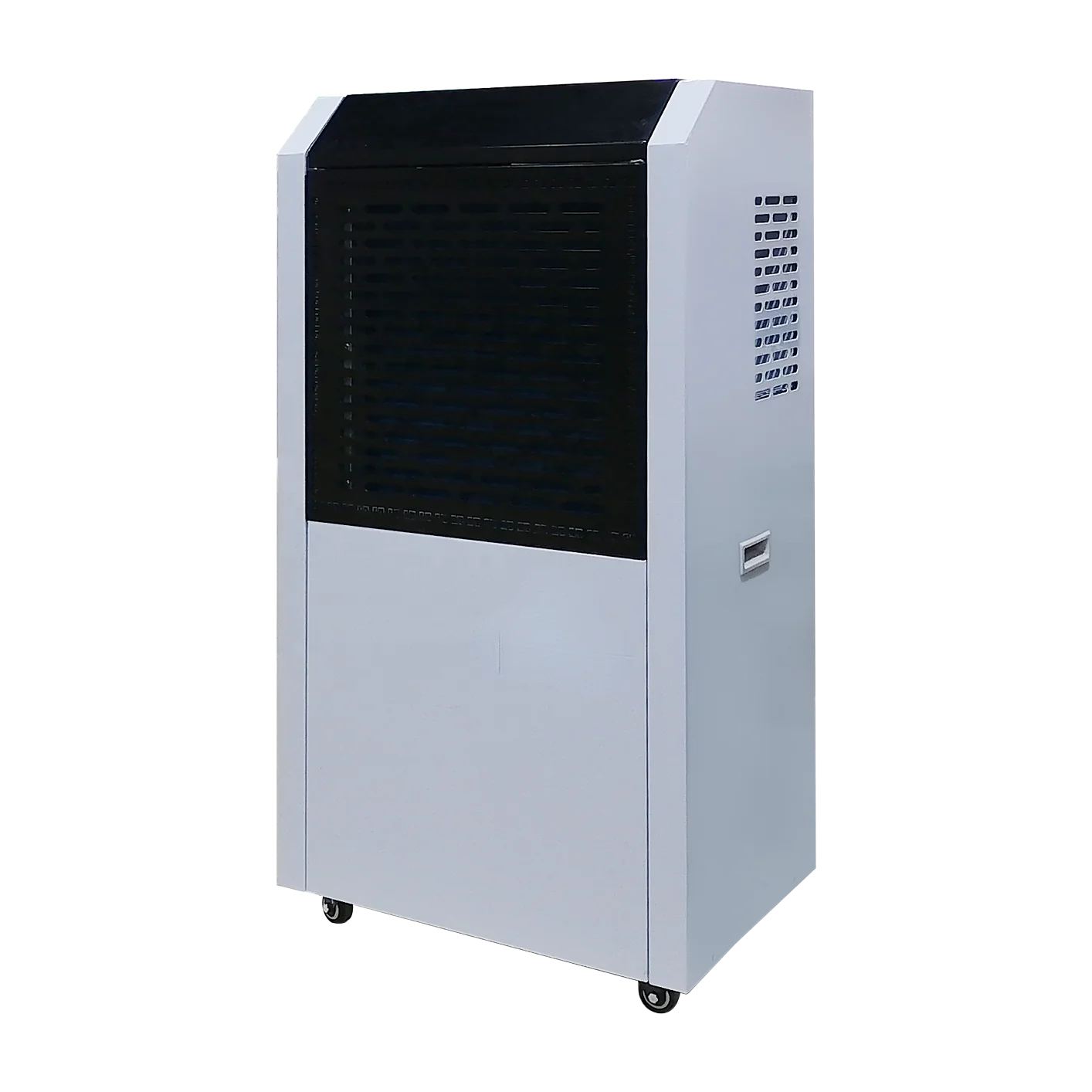 4-wheels movable commercial & industrial dehumidifier air dryer with intelligent humidity control for large space drying