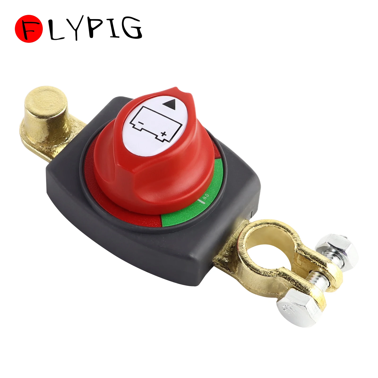 

On/Off 275A Top Post Battery Disconnect Switch Battery Isolator 12-48V Power Cut Master Isolator for Cars Rvs Boats