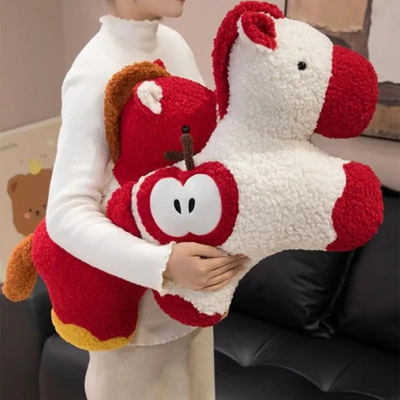

Lovely Plush Horse Soft Stuffed Animal Toy For House Sofa Decoration And Children Adult Newyear Festival Gift Giving A2UB