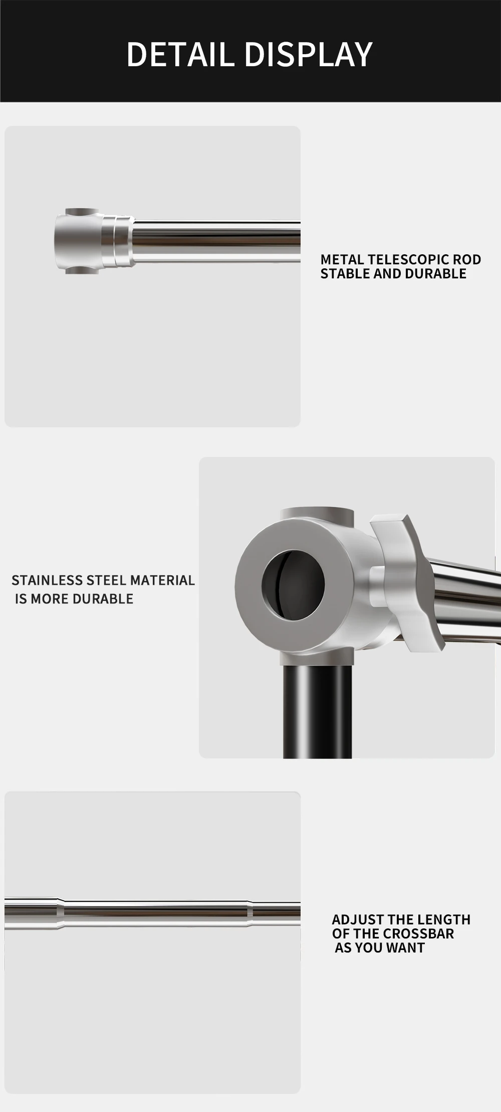 2.8x2/3M Universal Telescopic Crossbar Photo Background Support System Adjust Stand Photography Photo Studio Boom Super Racks