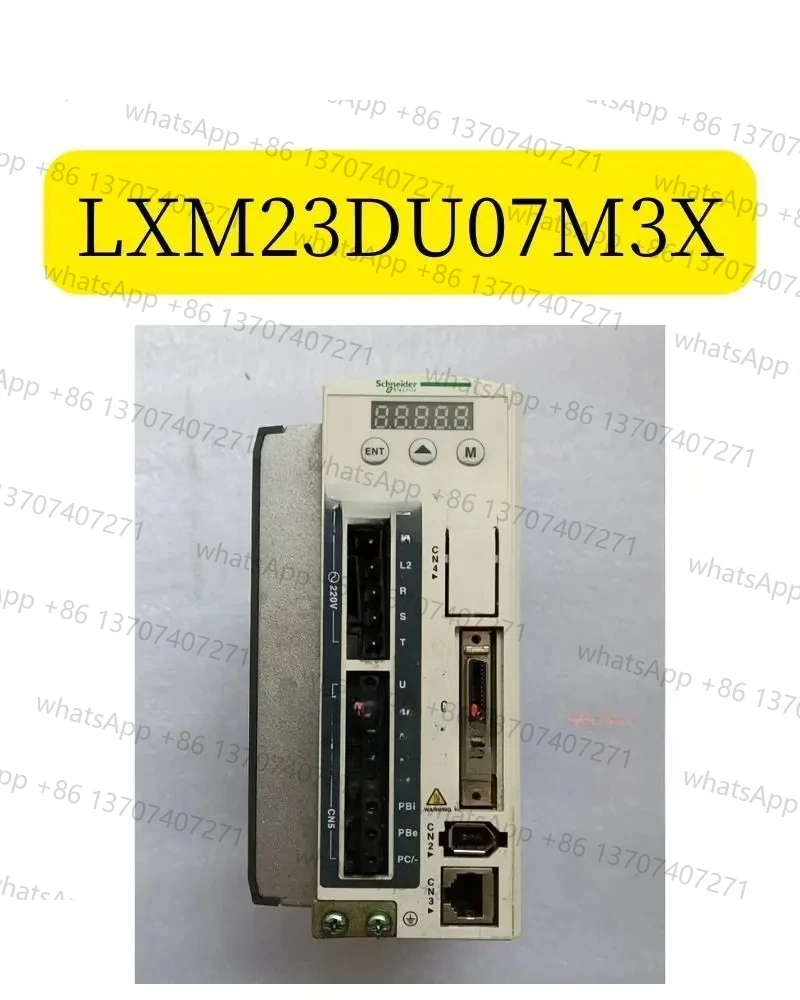 

LXM23DU07M3X Б/у сервопривод 750кВт, работающая функция ОК