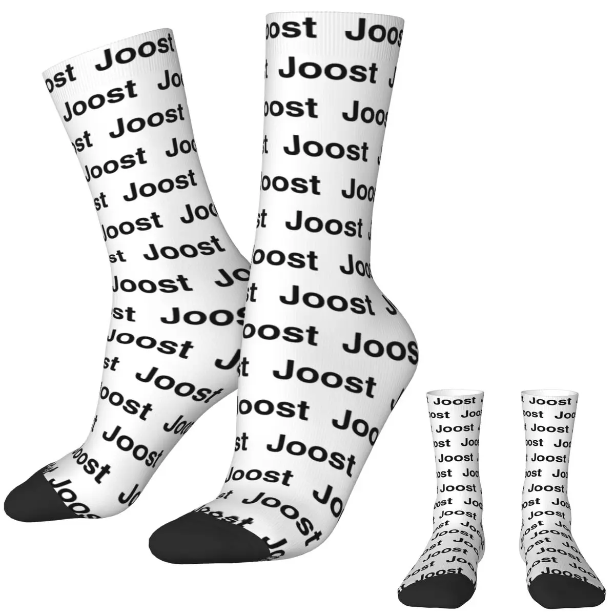 Adults Men Socks Joost Letter Print Joost Klein Stockings Autumn Gothic Warm Soft Socks Pattern Climbing Anti Skid Socks