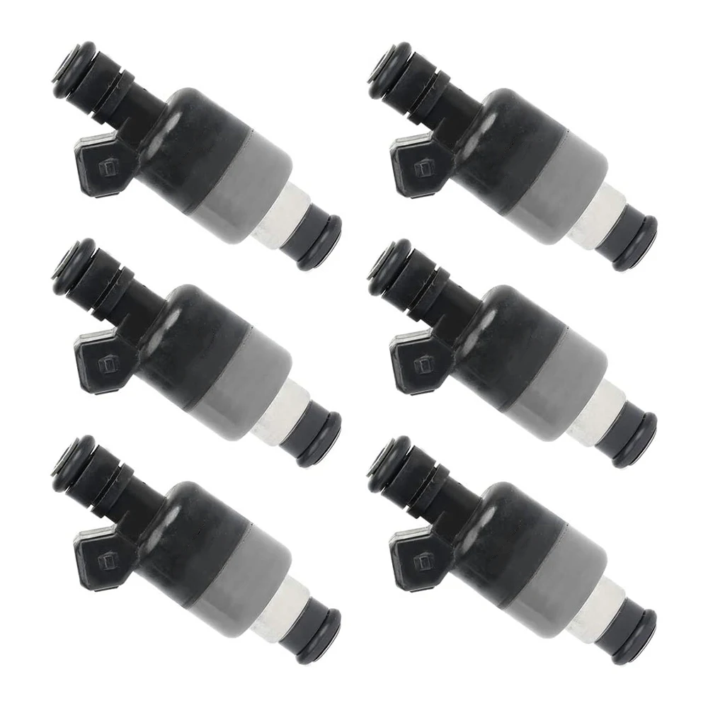 6Pcs Fuel Injectors Nozzle 17109450,5235136 for Chevrolet Buick Pontiac Oldsmobile V6 and Daewoo Lanos S Sedan 4-Door 1.5L 1.6L