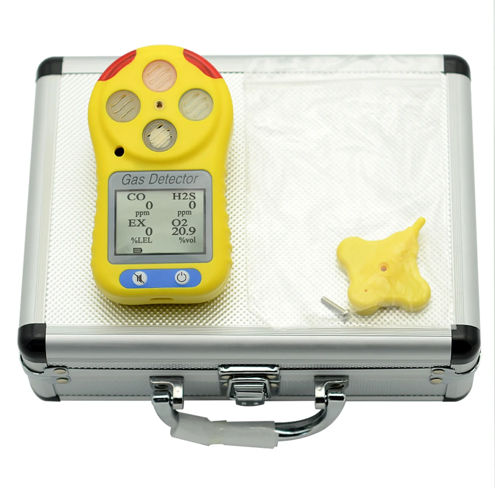 CE ATEX – moniteur Portable multi-gaz, détecteur d'alarme CH4 O2 H2S CO