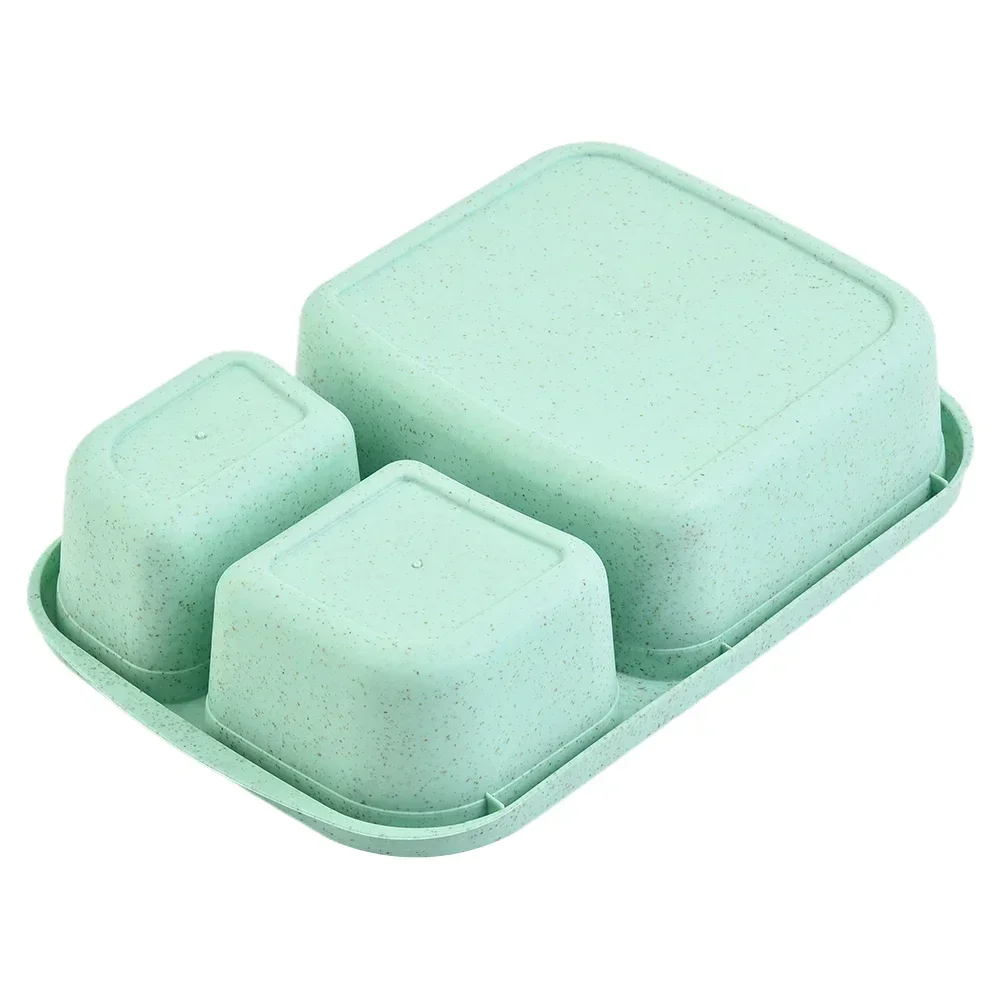 Separate Lunch Box Portable Bento Box Lunchbox Leakproof Food Container Microwave Oven Dinnerware For Students