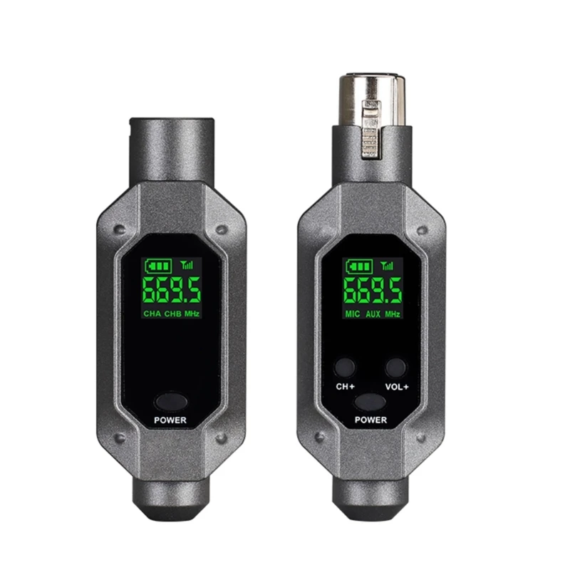

Reliable Wireless Microphone System Transmitter for Stage,Speeches and Studio Recording Reliable Metal 48V Converter