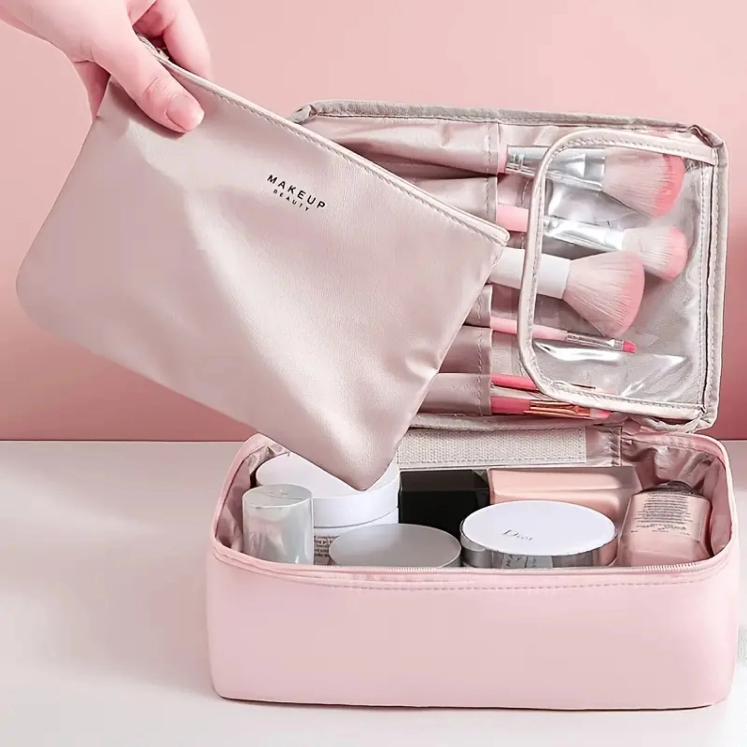 

Travel Makeup Bag Cosmetic Bag Makeup Bag Toiletry Bag For Women And Girls