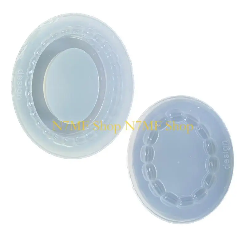 N7MF Oval Mouldant Mould Cake Mould Silicone Mould for Sugarcraft Cake Decoration Chocolate Candy Soap Moulds Home Decors