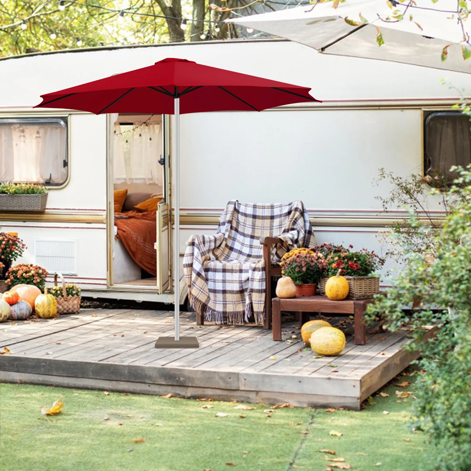 

Parasol Fabric Canopy for Umbrella Replacement Parts Cloth Outdoor Cover Banana