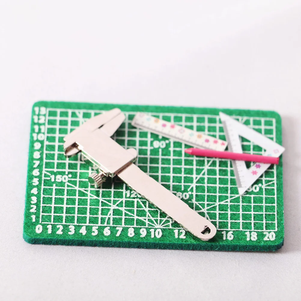 

Simulation Learning Set Miniature Pencils Adorable School Bag Stationery Assorted Bags Toy Decor Mini House Accessory
