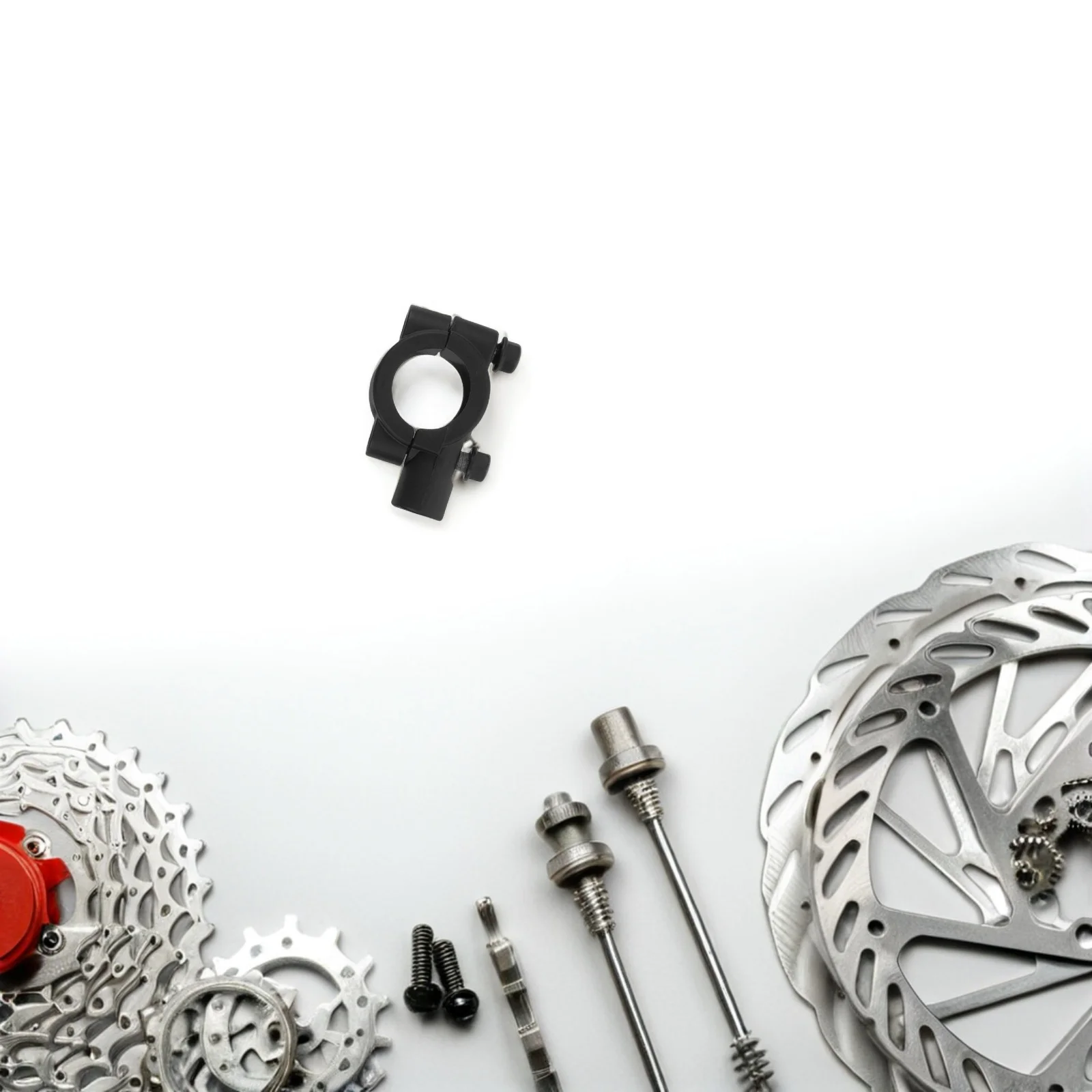 

1set 1Set Rearview Mirror Extension Bracket Handlebar Mount For Motorcycle Electric Bike Scooter Atv Durable Metal Universal Fit