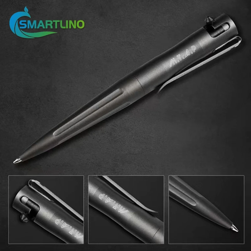 High Quality Bolt Action Tactical Pen Signature Ballpoint Pen Self Defense EDC Writing Tools for Outdoor Traveling Office Gift