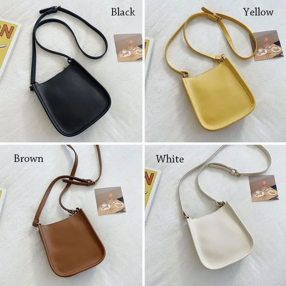 Fashion Women PU Leather Crossbody Messenger Bag Small Shoulder Bags Ladies Casual Handbag Purse Phone Bag