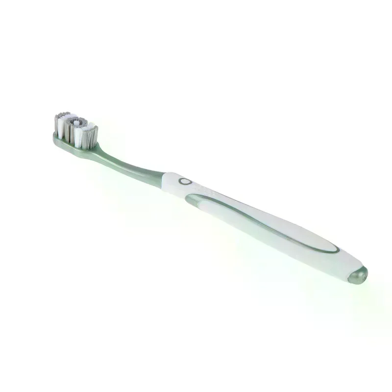 Toothbrush Whiten Tooth Super Hard Bristles Cross Remove Tongue Plaque Bacteria Stains Dental Oral Care