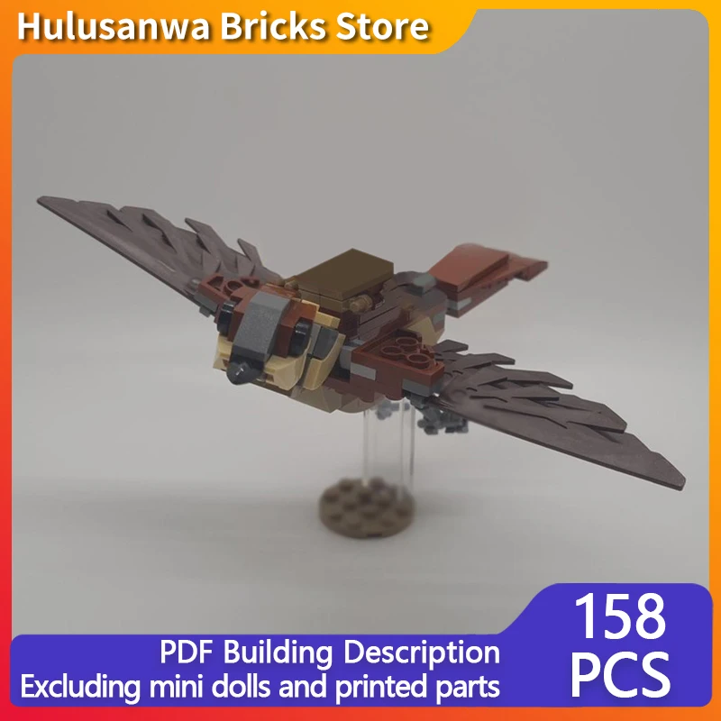 

Creators Animal Series Model MOC Building Block Small Sparrow Modular Technology Gifts Holiday Assemble Children Toys Suit