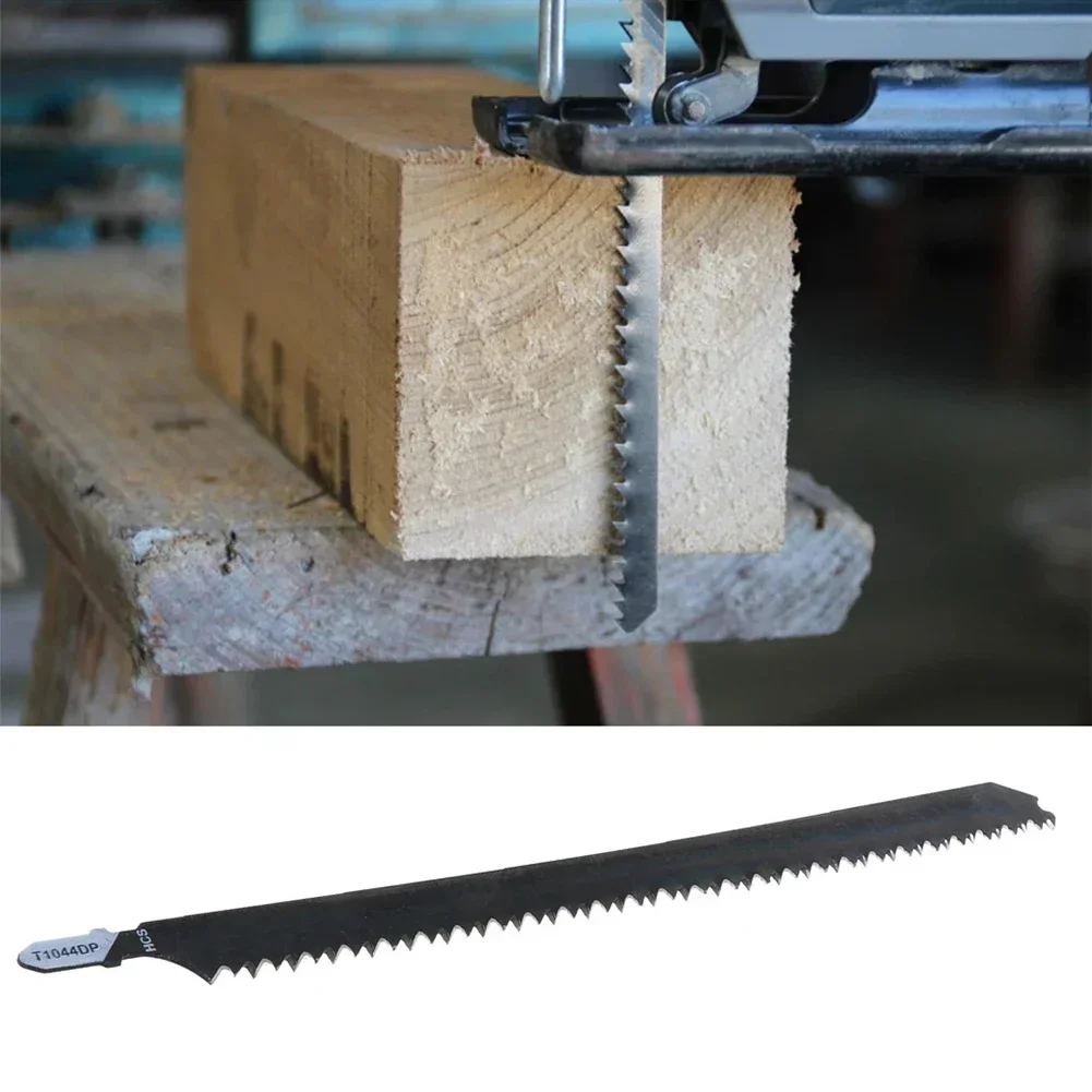 

HCS Jigsaw Blade Black T1044DP 250mm Long For Cutting Wood/Metal/Plastic Sheet Panels Saw High Carbon-Steel Blades Cutting Tools