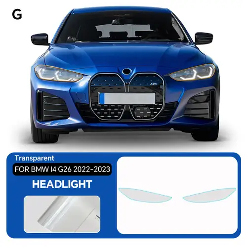 For BMW I4 G26 2022 2023 Pre-cut PPF Bra Car Headlight Rearview TPU Paint Protection Film Anti-scratch Clear Kit Resistant Cover - Image 7