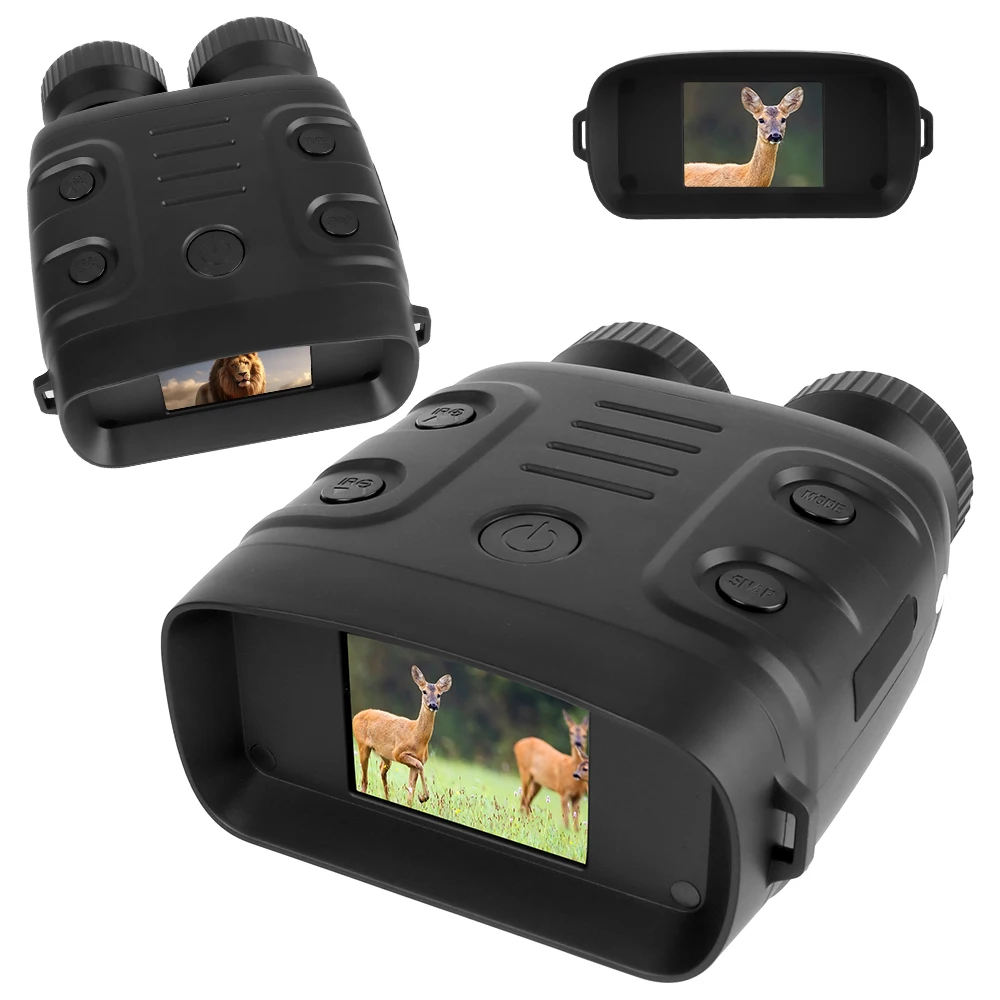 Binocular Infrared Night-Visions Device 10X 1080P Day Night Use Photo Video Taking Digital Zoom Binocular for Hunting Boating