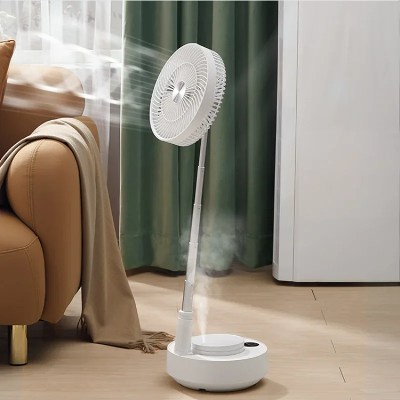 USB 충전 개폐식 접이식 팬, 휴대용 바닥 팬, 사무실 책상 보관 사이클 팬, 가습기 냉각 팬
