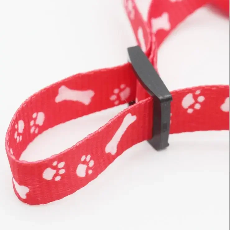 Conjunto de arnés y correa con estampado de hueso para perro y gato, arnés ajustable para caminar, Chihuahua, cachorro, moda de verano