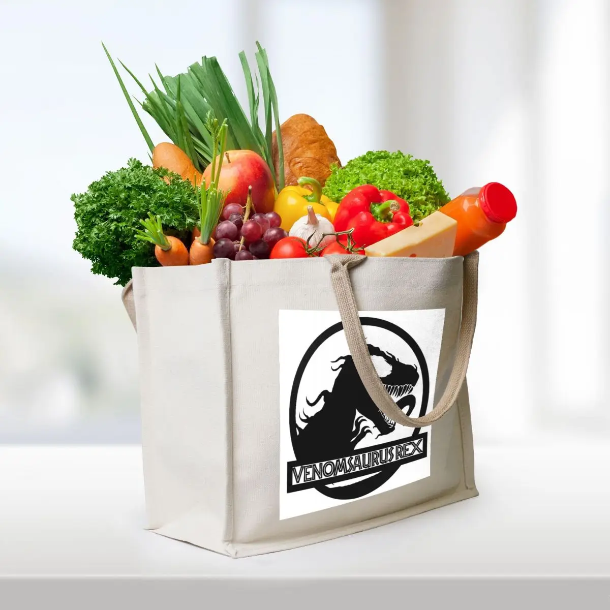 Venomsaurus Rex Tote Bag canvas bags shopper bags Big bag shoping bag