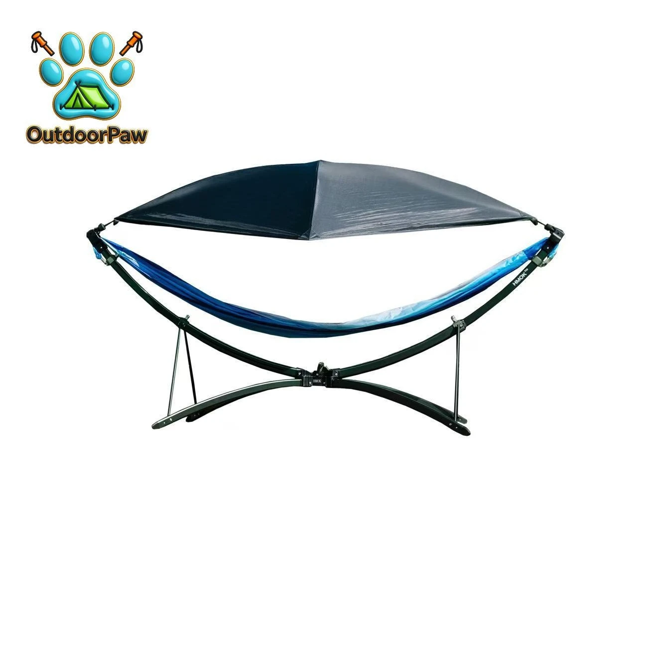 High-quality nylon swing hammock for outdoor camping, hiking load-bearing 250kg, all-season folding for 1-2 people 60-69 feet