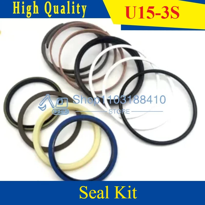 

For Kubota Excavator Accessories U-10 U10 U15-3S U-15 U-17 U17-5 U20-3S U-20 boom arm bucket hydraulic Cylinder Seal Kit