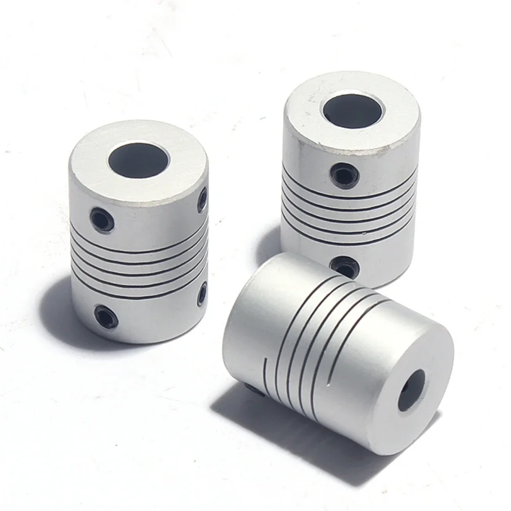 D19 L25 Aluminium Alloy Flexible Jaw Shaft Coupling 3/4/5/6/6.35/7/8/10mm CNC Stepper Motor Coupler Encoders Engraving Machine