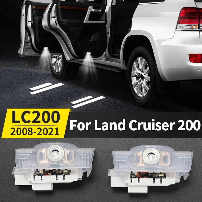 

Dedicated to Toyota Land Cruiser 200 2021-2008 2019 Modified Accessories Car Door Lower Corner Light LC200 Fj200 Ambient Light