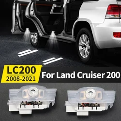 Dedicato a Toyota Land Cruiser 200 2021-2008 2019 accessori modificati luce d'angolo inferiore della portiera dell'auto LC200 Fj200 luce ambientale